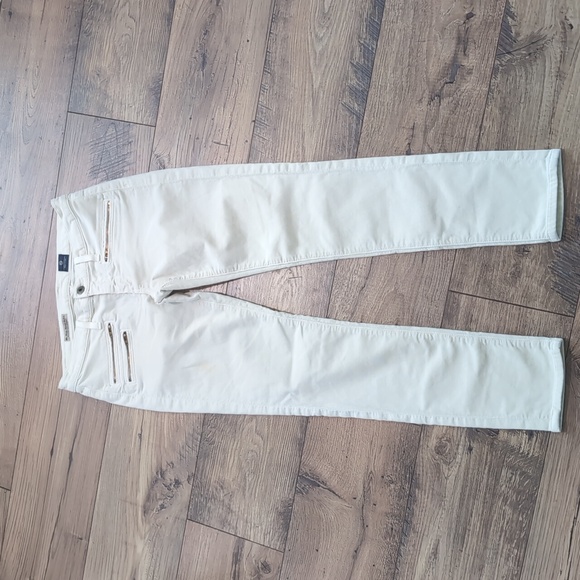 Adriano Goldschmied Moto Stevie ankle pants, mid-rise slim straight corduroy 26R - Picture 2 of 16